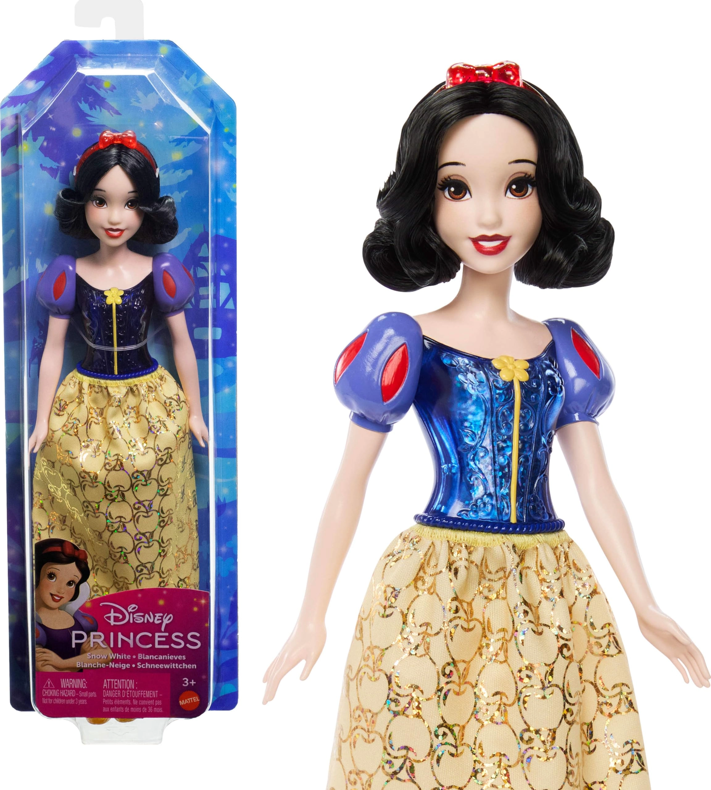 Mattel Snow White Doll - Plastic Shimmer Princess