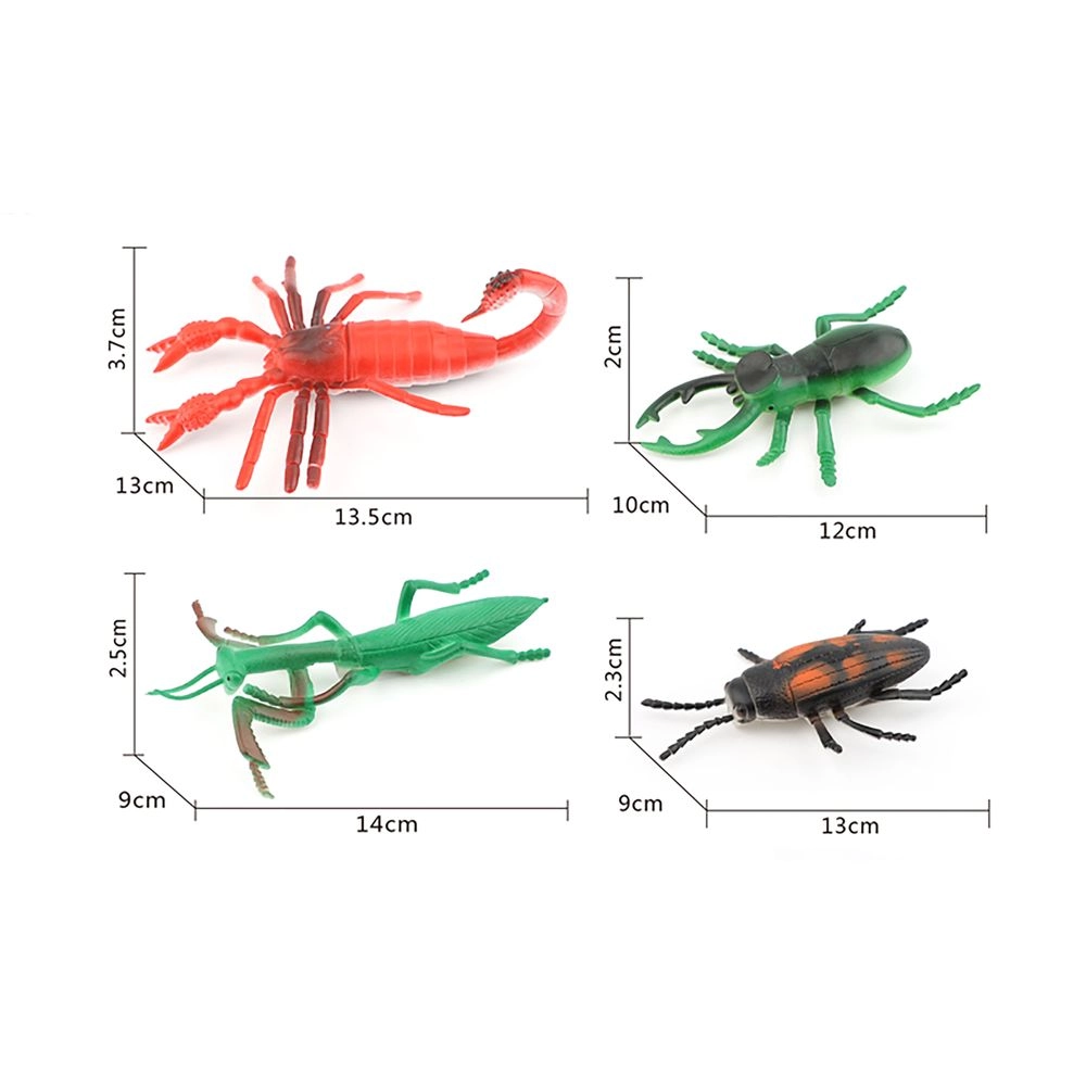 Creepy Crawly Insect And Reptile Set (34212842-DW2402049) 12 pcs