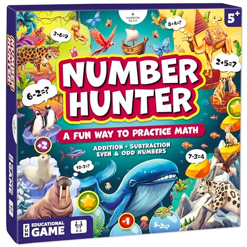 Number Hunter - 5 and up 1 pieces