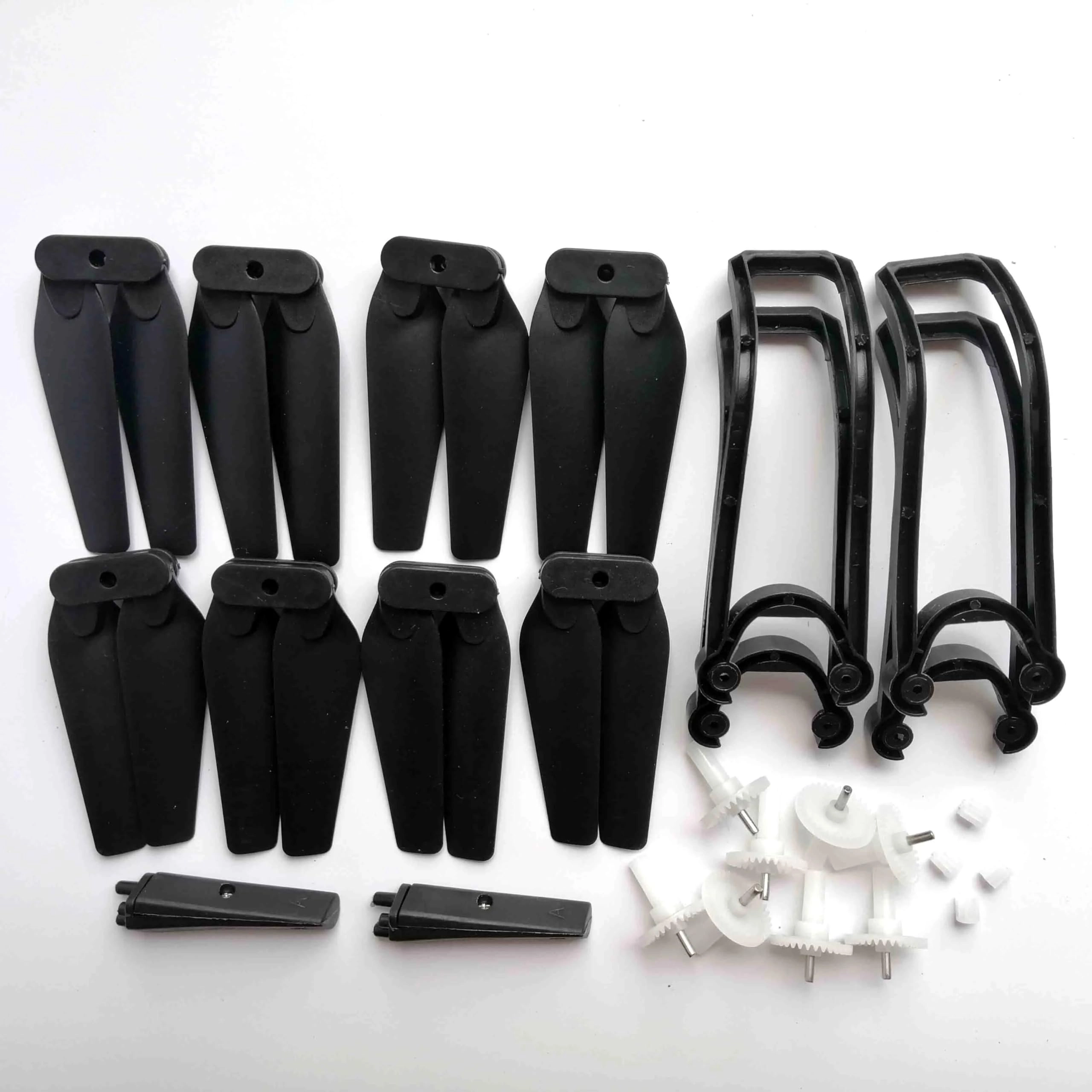 MEXWLOP Store Propeller Blades Landing Gear Guard Kit Set - For Teng1 E88 Pro E525