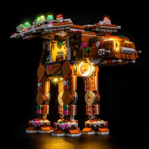 Light kit for LEGO Gingerbread AT-AT Walker 40806