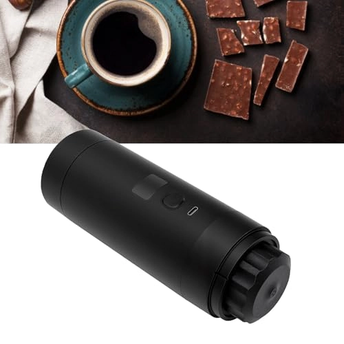 Portable Coffee Machine - Compatible with both coffee capsules and grounds