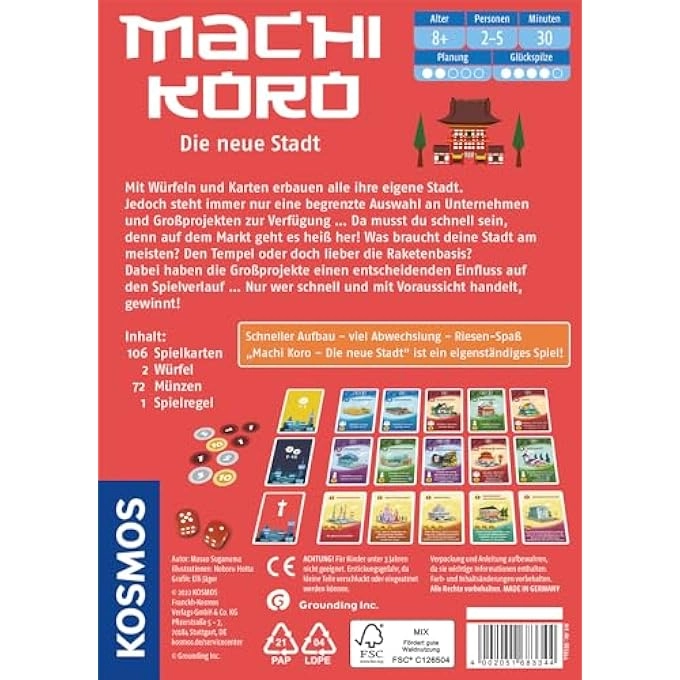 Machi Koro - The New City (German)