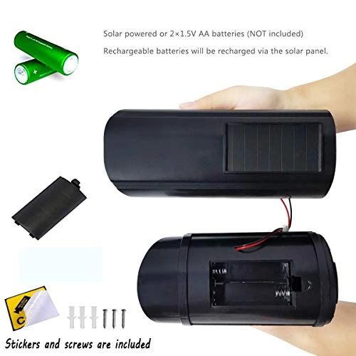 Solar Powered Bullet - Indoors & Outdoors