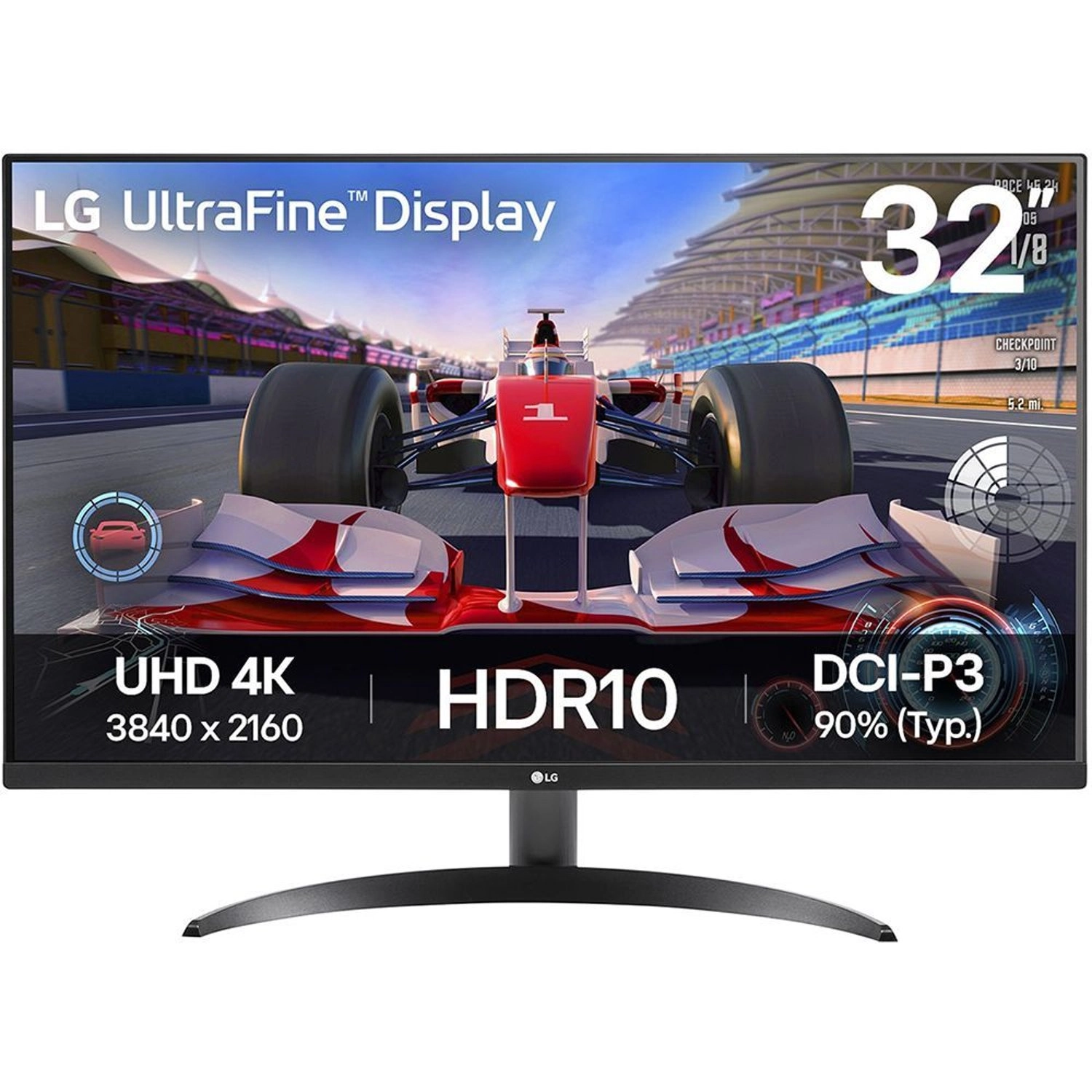 LG 32UR500K-B - 3840 X 2160 pixels 31.5-inch