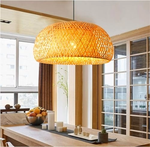 Bamboo Chandelier - Dimmable