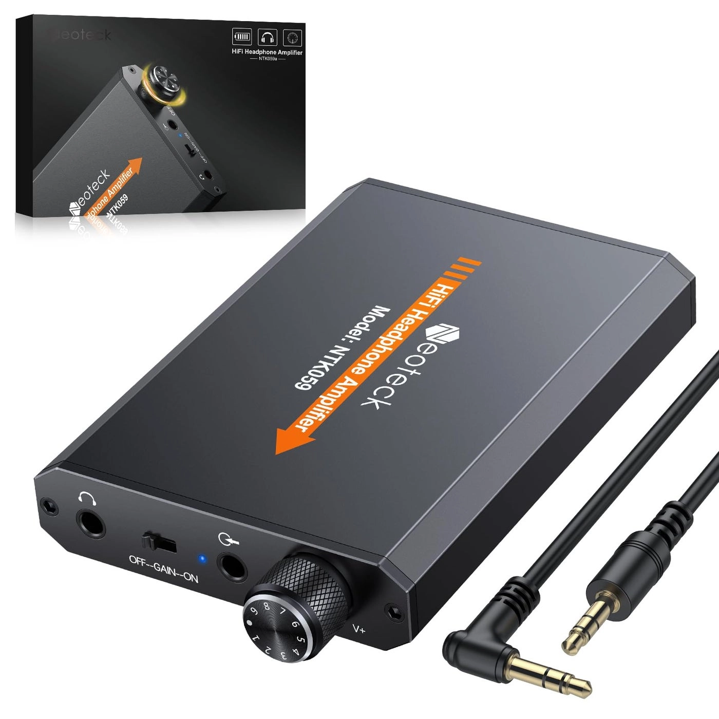 Portable 3.5mm Headphone Amplifier