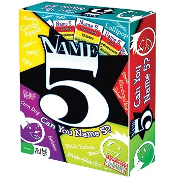 Name 5 - English 12+ Years 1 piece(s)