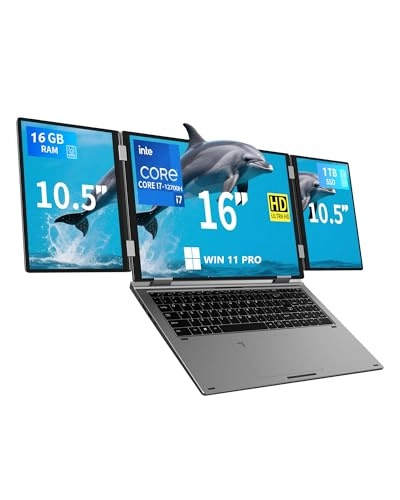 Triple Screen Laptop - 16'' Core i7-12700H 32GB DDR4 2TB SSD