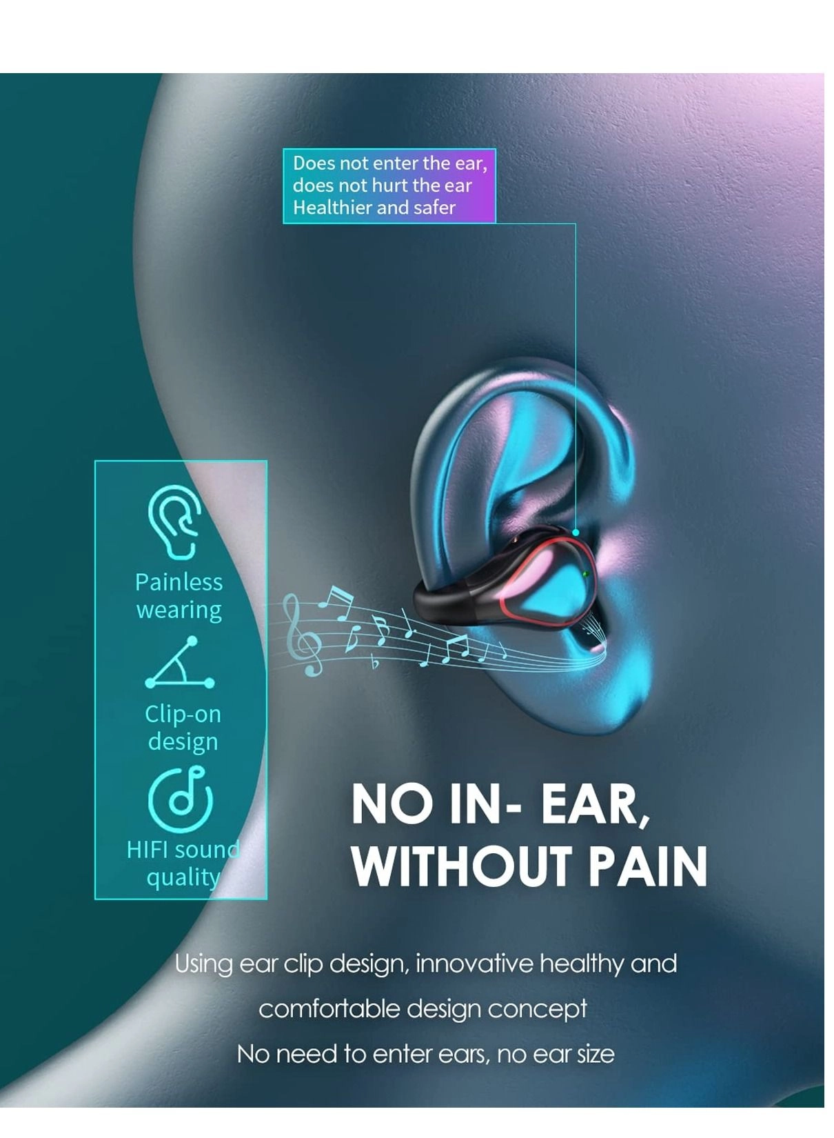 Single Earbud Wireless Earbud