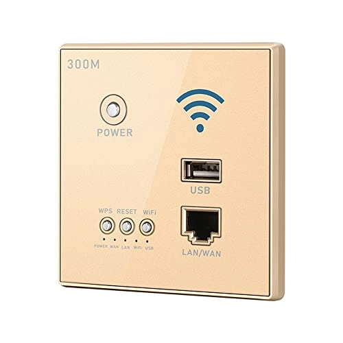 In-Wall Wireless Router - 300Mbps IEEE 802.11n