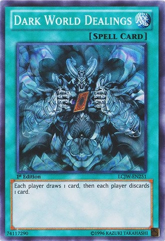 Konami Dark World Dealings - Legendary Collection 4 Joeys World 1st Edition Super Rare