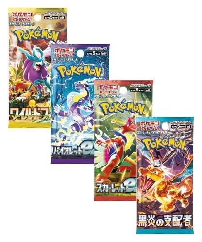 Pokemon GO Booster Pack - 4x 6 cards + Toploader