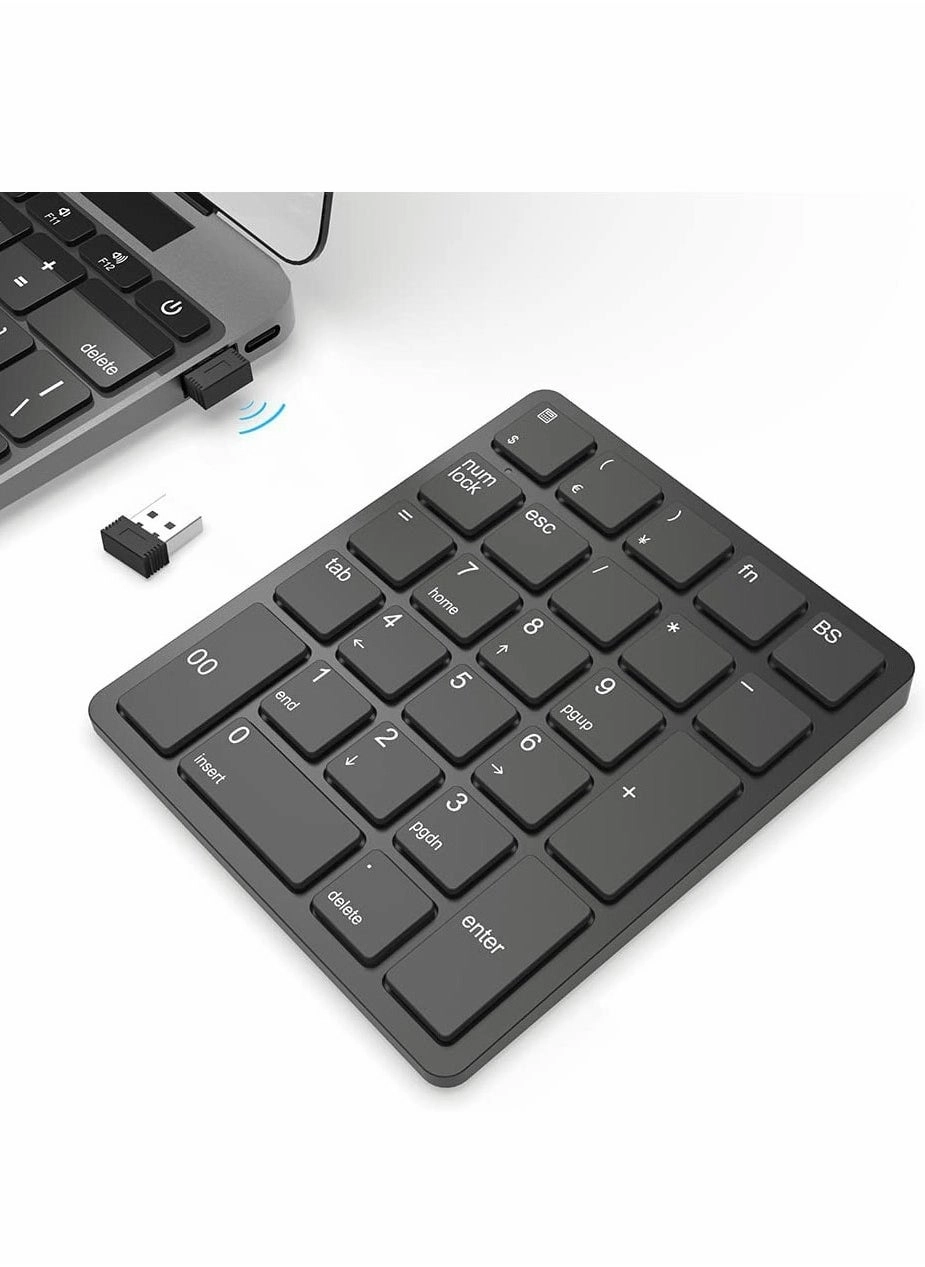 Numeric Keypad - 26 Keys 2.4GHz Rechargeable