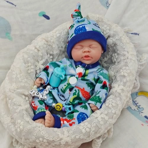 Jaden Reborn Baby Doll - 7 inches Silicone Ages 3+