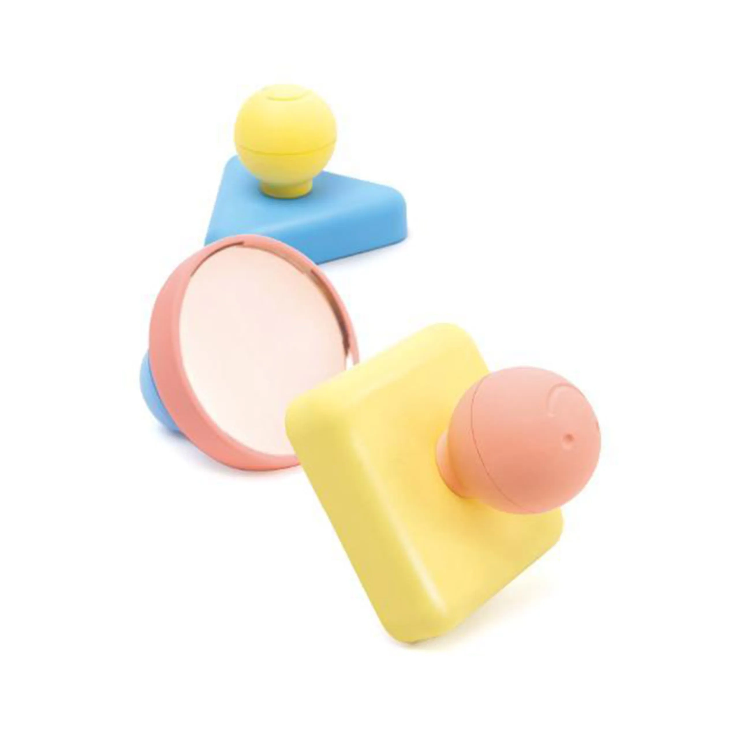 Wooden Montessori Mirror Shape Puzzle - 10M+ 3pcs