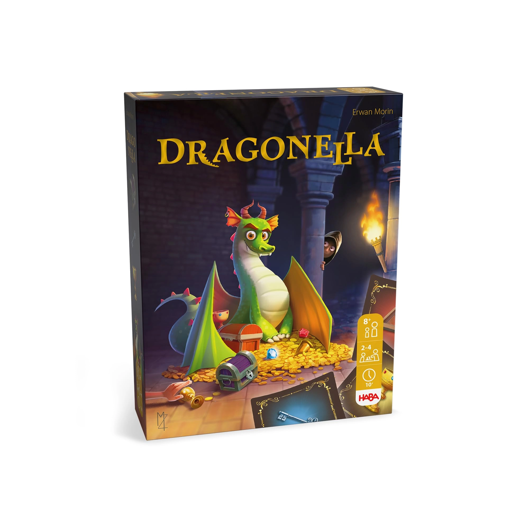 HABA Dragonella: Dragons and Treasure Hunt - Card Game