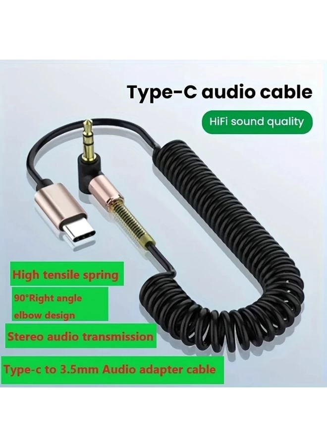 Generic Type C to 3 5mm Audio Adapter for Universal - High-Fidelity Stereo