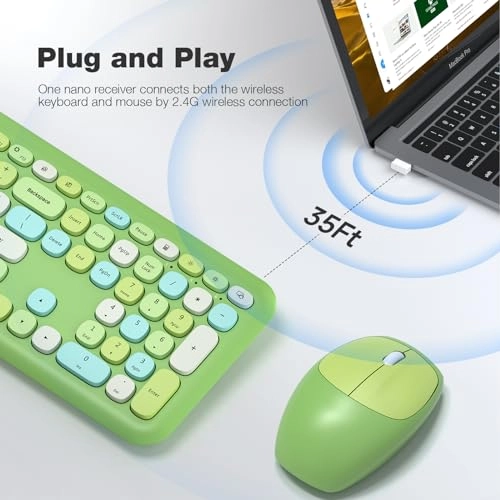 Keyboard and Mouse Combo - Wireless