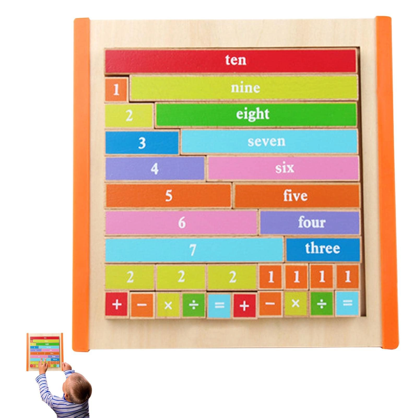 HWLVH Math Learning Board - 1 piece