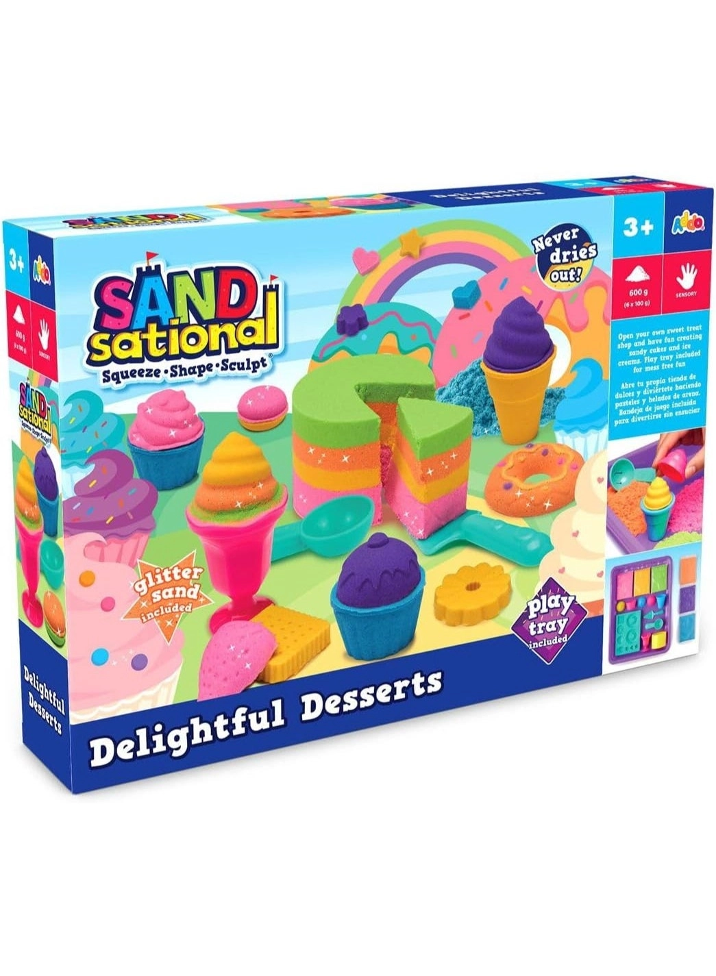 Delightful Desserts Sand Art Kit - 3+ years