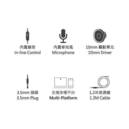 NT-3135 Wired Earbud