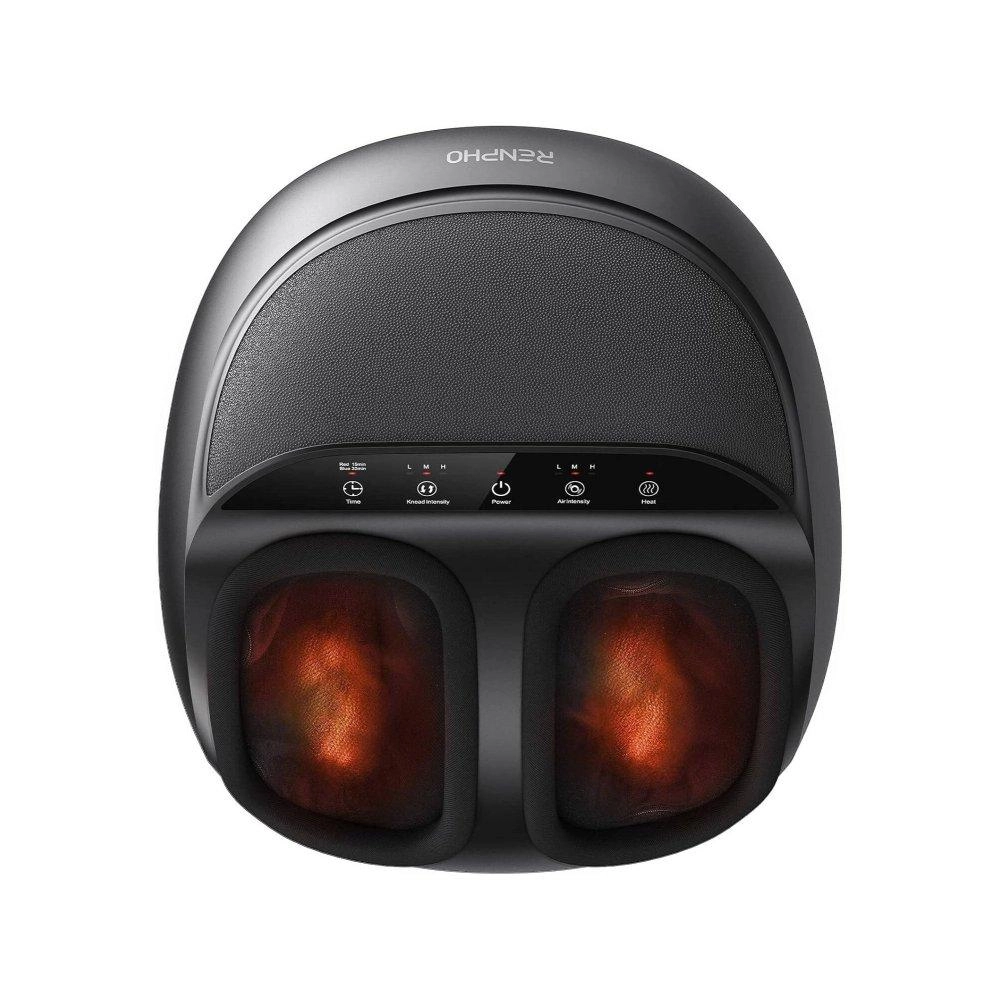 Renpho Shiatsu Foot Massager - Heat Deep Kneading Compression