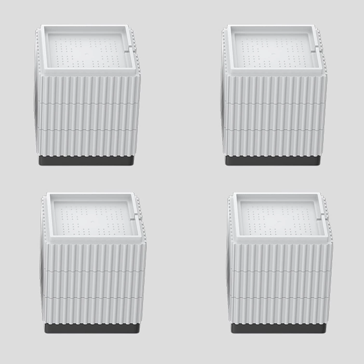 Universal Anti Vibration Feet Pads - 4pcs 6cm White