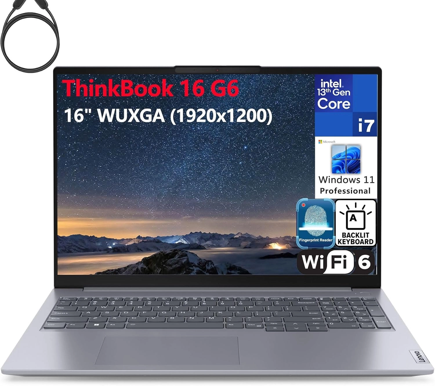 ThinkBook 16 G6 - 16'' i7-13700H 32GB DDR5 1TB PCIe SSD