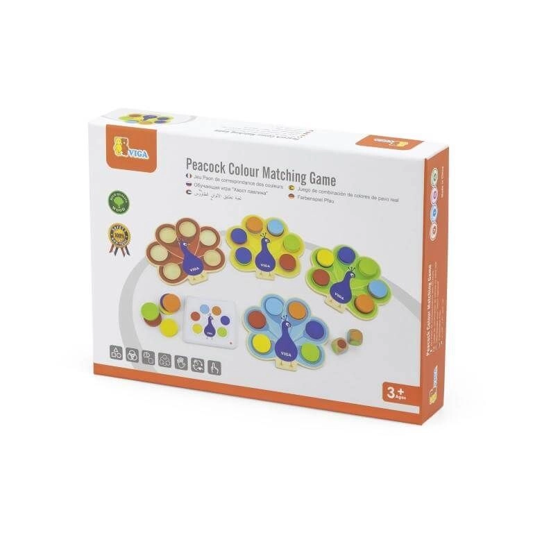 Learning Colors Puzzle Set - 3 + 36 pieces