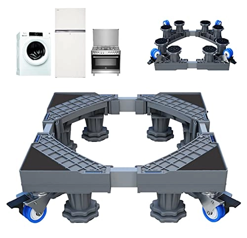 Refrigerator Base Stand - 300kg Adjustable Wheels