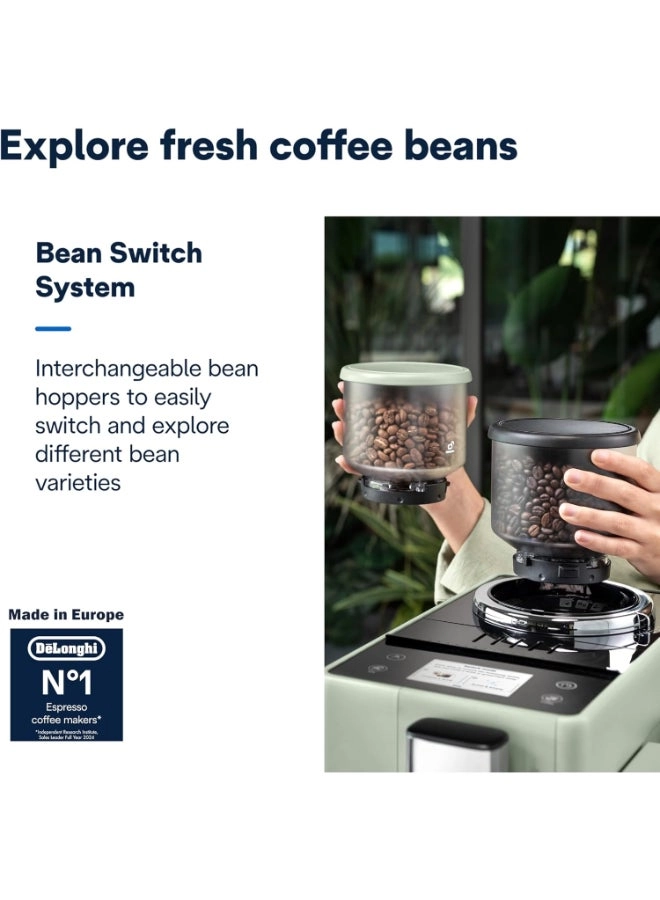 EXAM441.55.GR - LatteCrema Hot Automatic Milk Frother Grinder