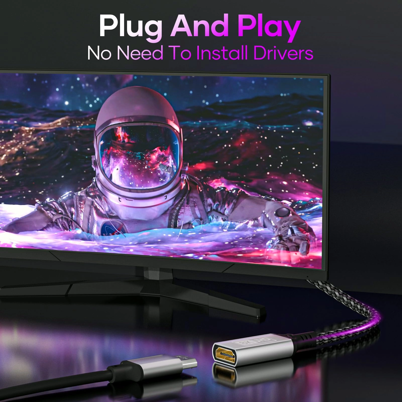8K HDMI Cable 0.2m