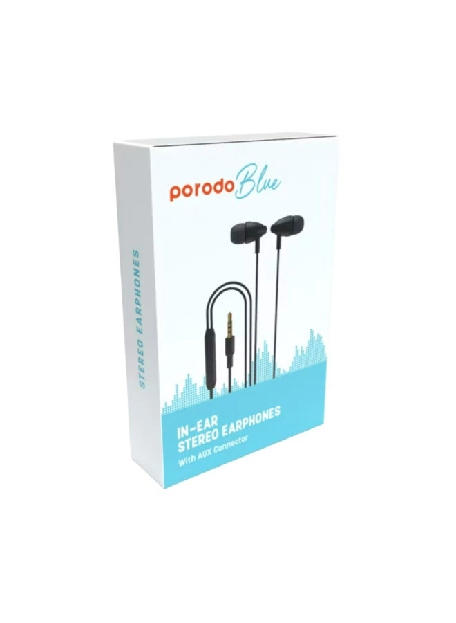 PB-STINEP-BK Wired Earbud