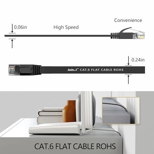 Cat 6 Ethernet Cable - 10ft Pack