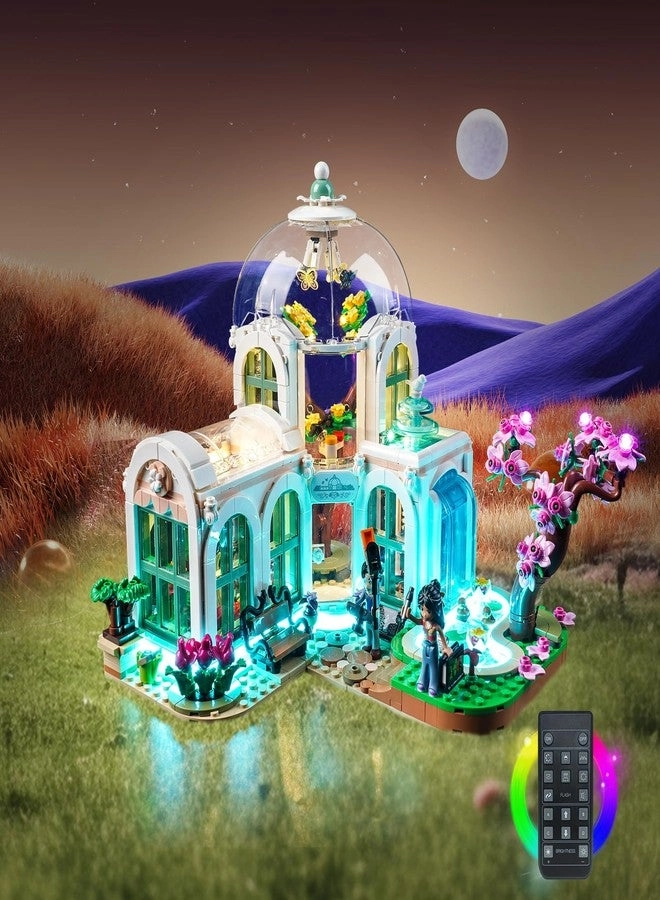 LED Light Compatible with Lego Friends 41757 Botanical Garden Building - Remote Control Lighting Kit
