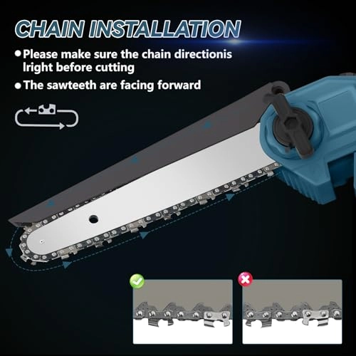 Mini Electric Chain Saw - 800W 10 Watts