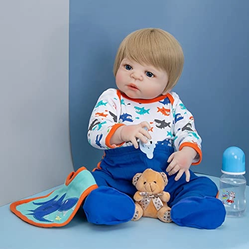 Reborn Baby Doll - 22 Inch Vinyl Toddler Boy