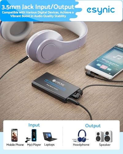 Headphone Amplifier - 16~300 ohm Rechargeable 3.5 mm