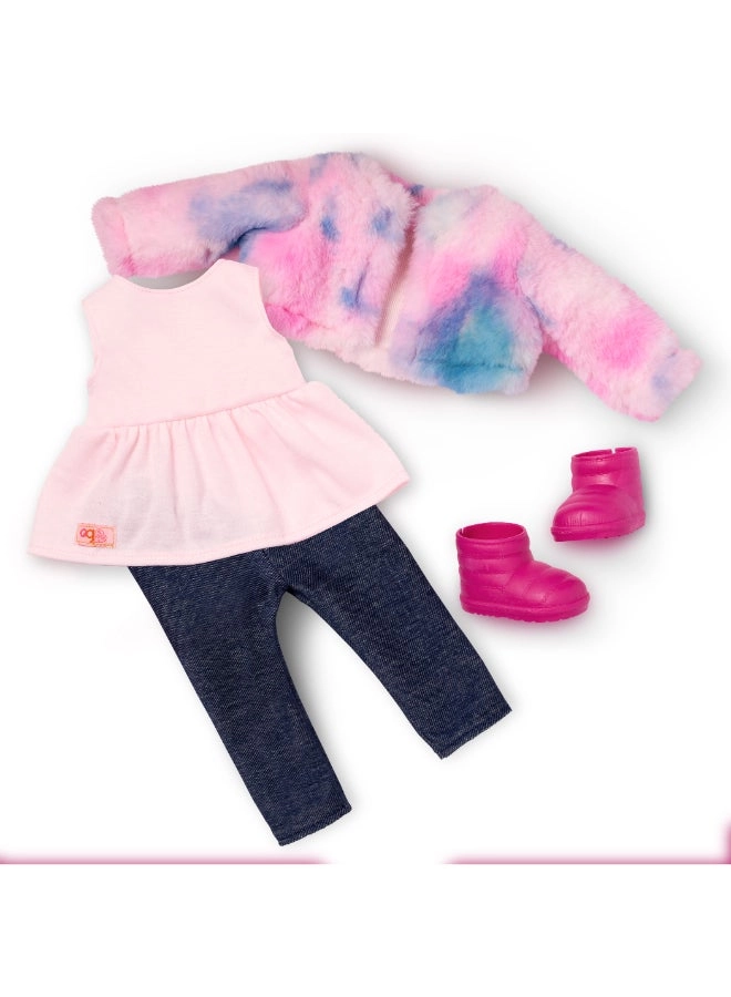 Ines Fashion Doll - 18-inch 6-inch Pomeranian Ages 3+