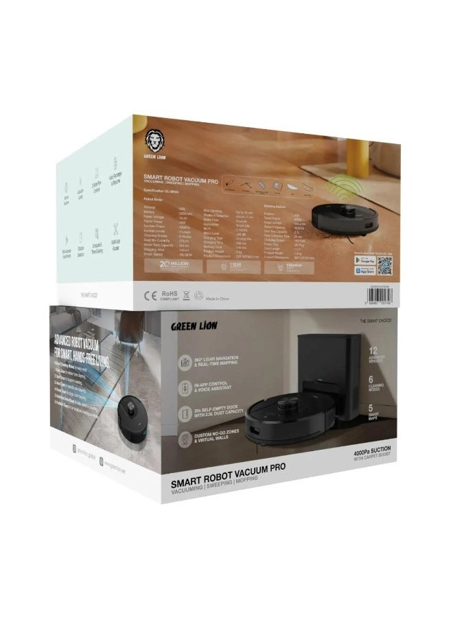 Smart Robot Vacuum Pro - With Mop