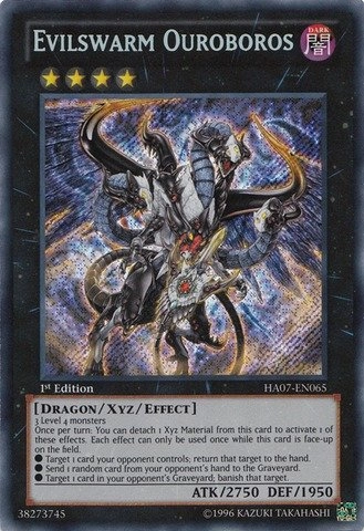 Yu-Gi-Oh! Evilswarm Ouroboros HA07-EN065 Unlimited Edition