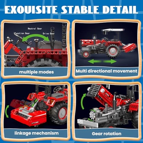 Technik Tractor Harvester (17064) - 3-in-1 Remote Controlled