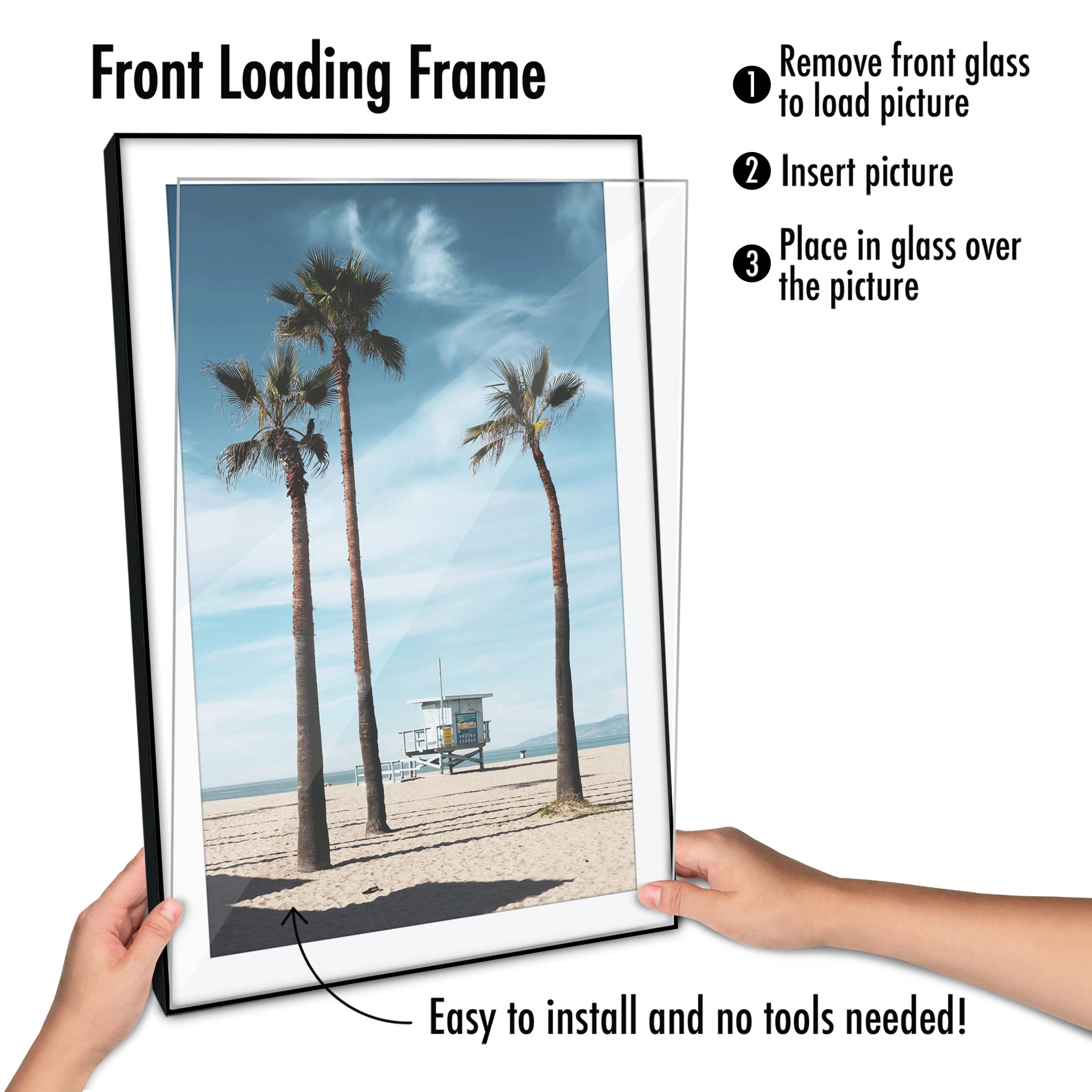 Front Loading Picture Frame - 13x19