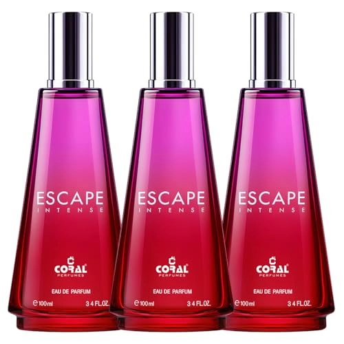 Escape Intense Eau de Parfum 100ml Pack of 3
