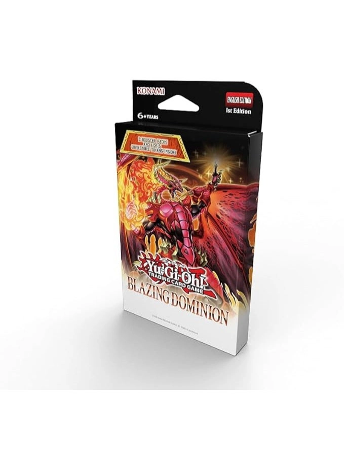 Konami Blazing Dominion Tuckbox - 3 Booster Packs 9 Cards per Pack