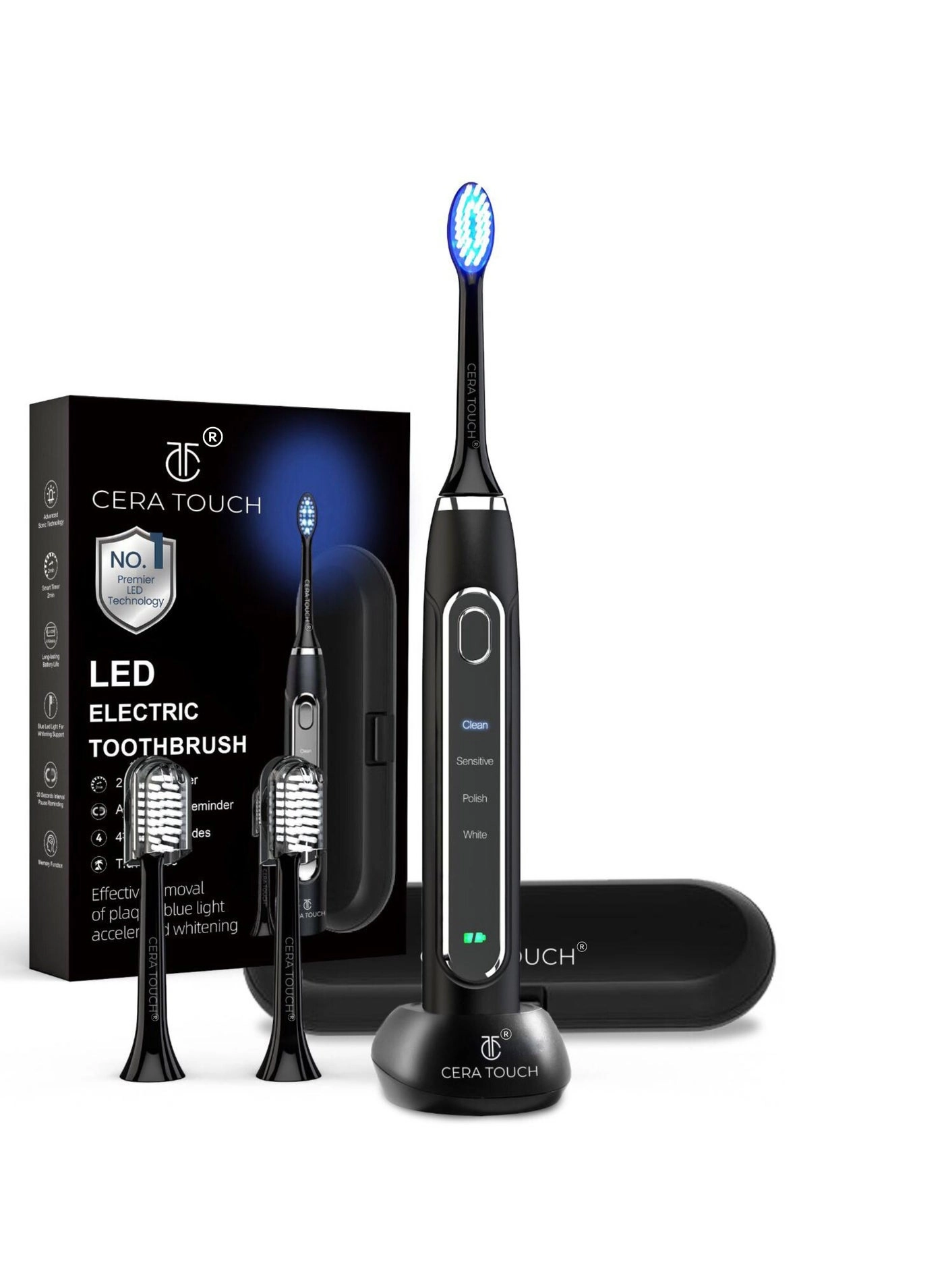 IVI-03TB-B - 6 Blue LED Whitening IPX7 Waterproof