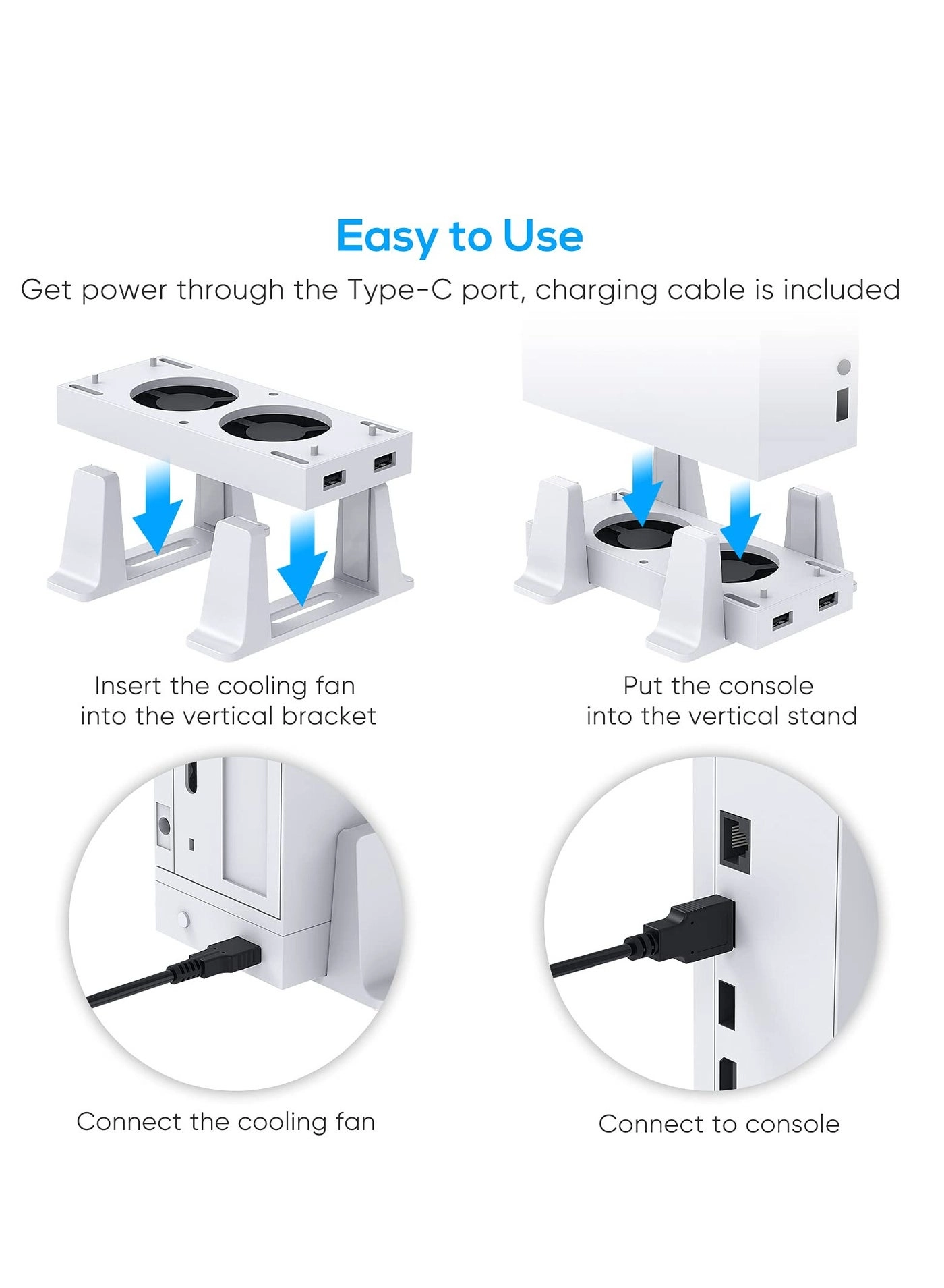 Cooling Fan Mount - Dual
