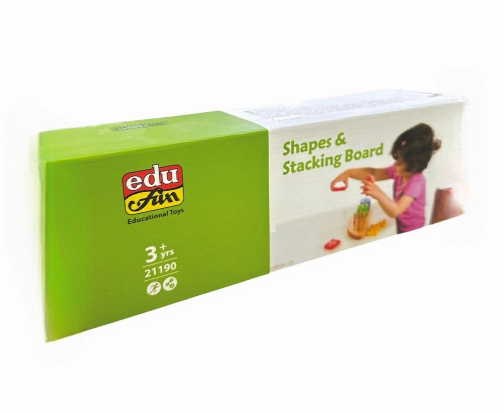 Shapes And Geo Boards - Suitable for 3 years and above 9 Pcs