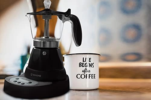 Moka Espresso - 3 Cups Timer Auto Shut Off 300